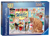 Ravensburger 16527 Cat That got The Cream 500 Piece Jigsaw Puzzle for Adults & for Kids Age 10 and Up